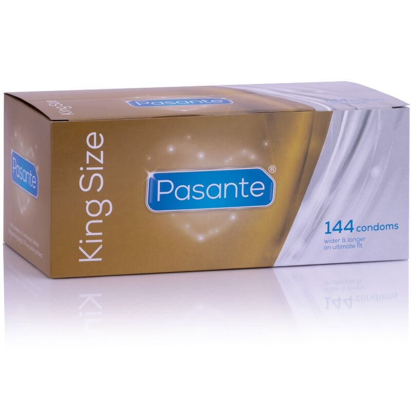 PASANTE – CONDOMS KING SIZE BOX 144 UNITS