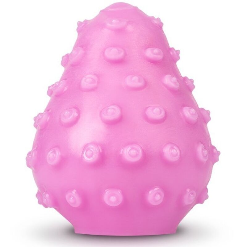 G-VIBE – REUSABLE TEXTURED MASTURBATOR EGG PINK