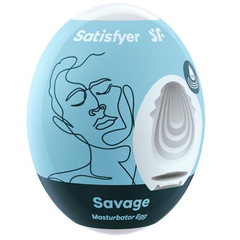 SATISFYER – SAVAGE MASTURBATOR EGG