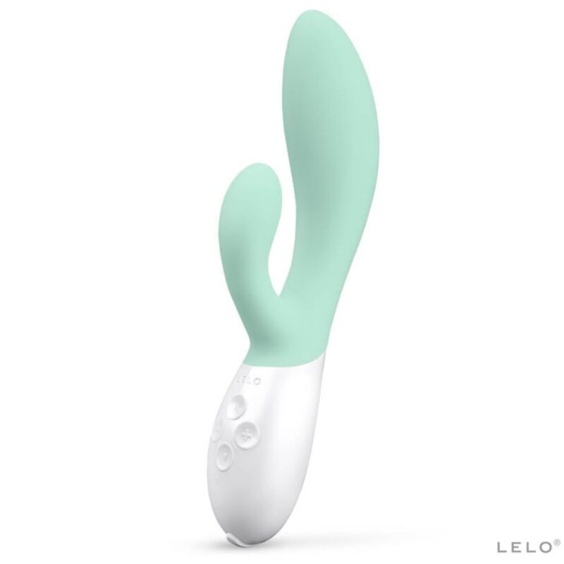 LELO – INA 3 GREEN RABBIT VIBRATOR LUXURY SEAWEED