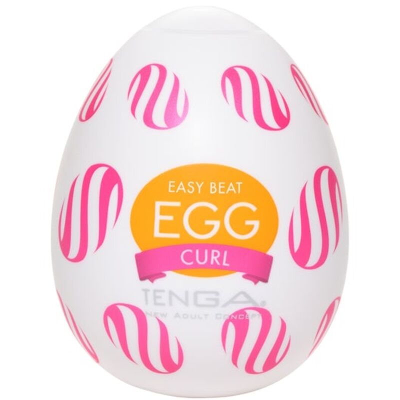 TENGA – CURL EGG MASTURBATOR