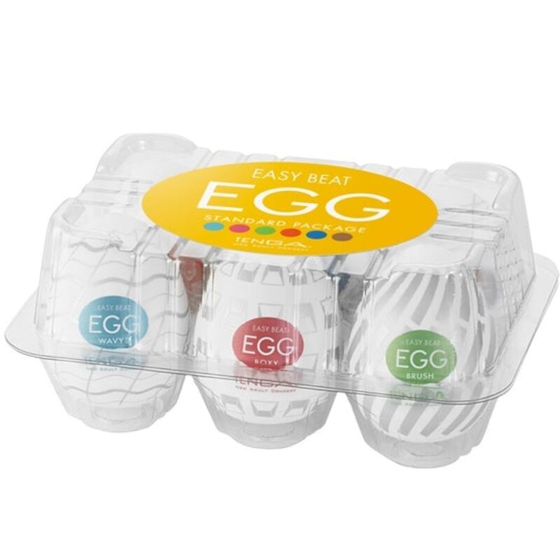 TENGA – EASY BEAT MASTURBATOR EGG PACK 6 UNITS