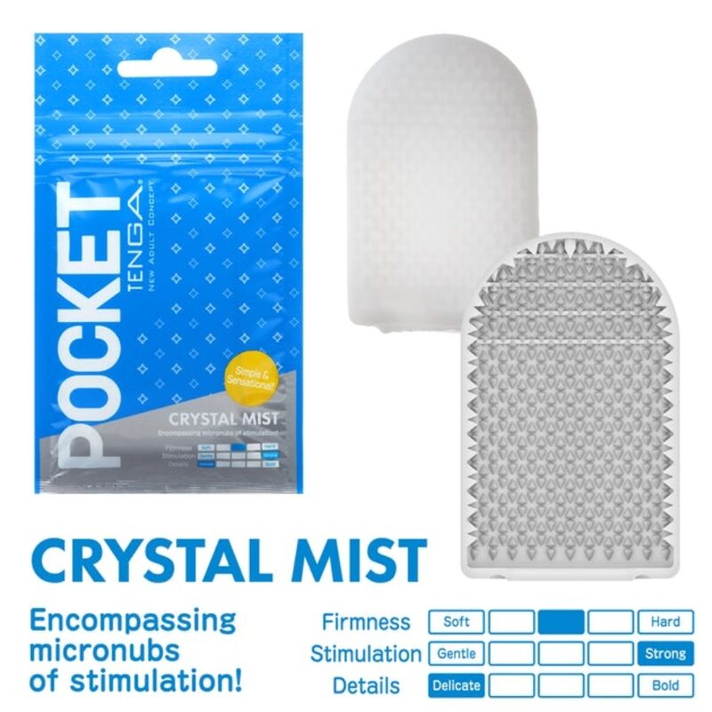 TENGA – CRYSTAL MIST POCKET MASTURBADOR