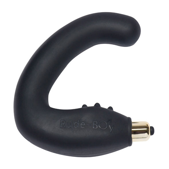 ROCKS-OFF – RUDE-BOY MALE G-SPOT MASSAGER 7 V BLACK