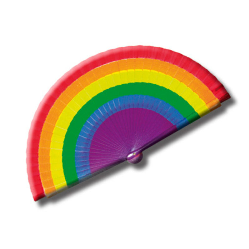 PRIDE – LGBT FLAG WOODEN FAN