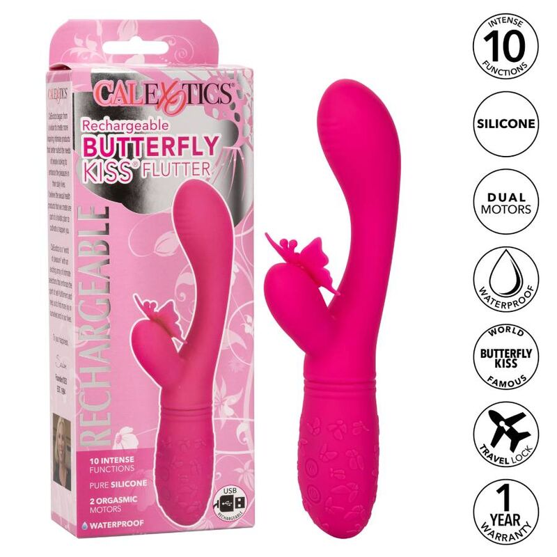 CALEXOTICS – BUTTERFLY KISS FLUTTER PINK