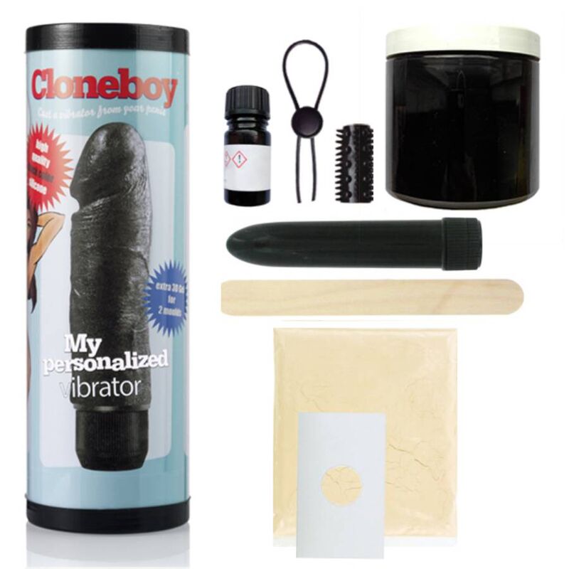 CLONEBOY – KIT PENIS CLONER WITH VIBRATION BLACK