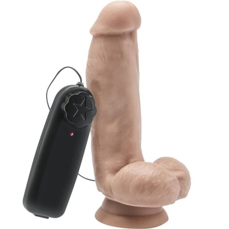 GET REAL – DILDO 12 CM WITH BALLS VIBRATOR SKIN