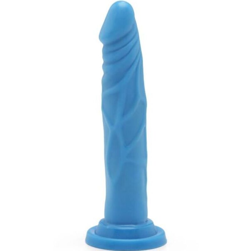 GET REAL – HAPPY DICKS DONG 19 CM BLUE