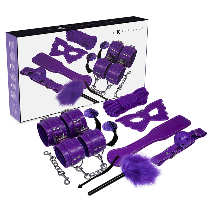 EXPERIENCE – BDSM FETISH KIT PURPLE SERIES