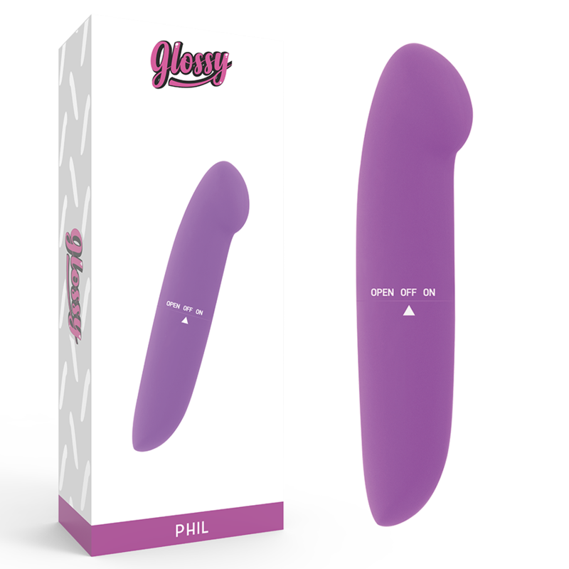 GLOSSY – PHIL VIBRATOR PURPLE