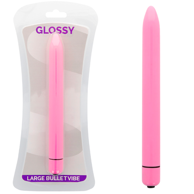 GLOSSY – SLIM VIBRATOR DEEP ROSE