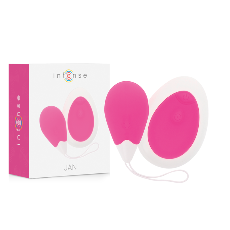 INTENSE – JAN EGG VIBRATOR REMOTE CONTROL PINK