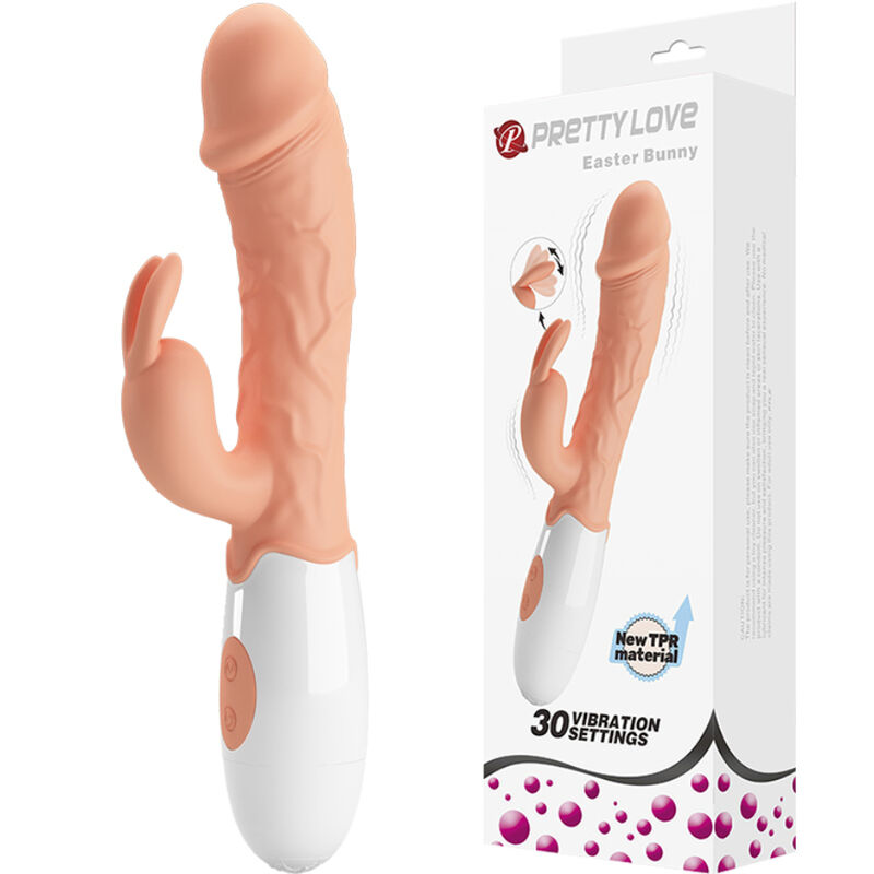 PRETTY LOVE – EASTER BUNNY VIBRATOR WITH STIMULATOR