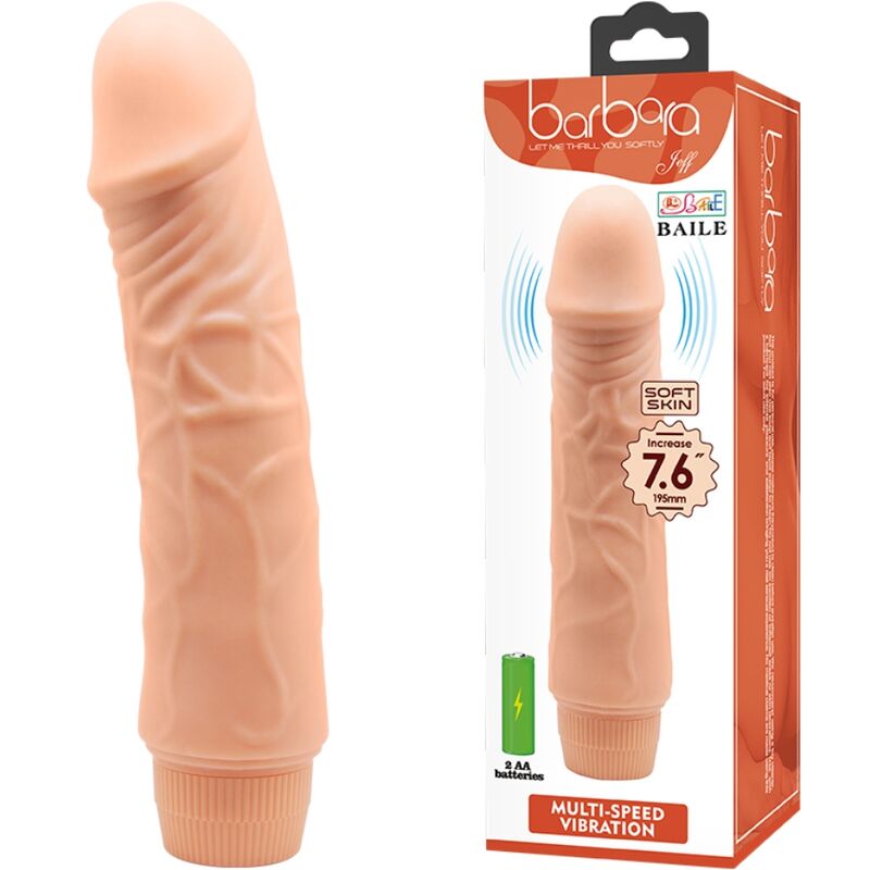 BAILE – BARBARA REALISTIC VIBRATOR 20 CM