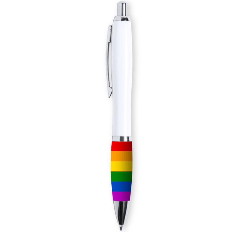 PRIDE – LGBT FLAG WHITE BIROS