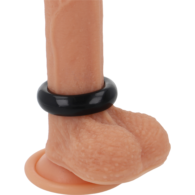 POWERING – SUPER FLEXIBLE AND RESISTANT PENIS RING 3.8CM PR04 BLACK