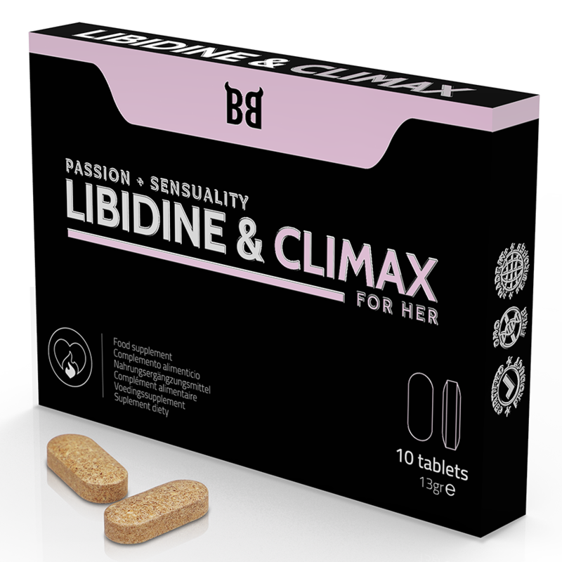 BLACK BULL – LIBIDINE  CLIMAX INCREASE L BIDO FOR WOMEN 10 CAPSULES