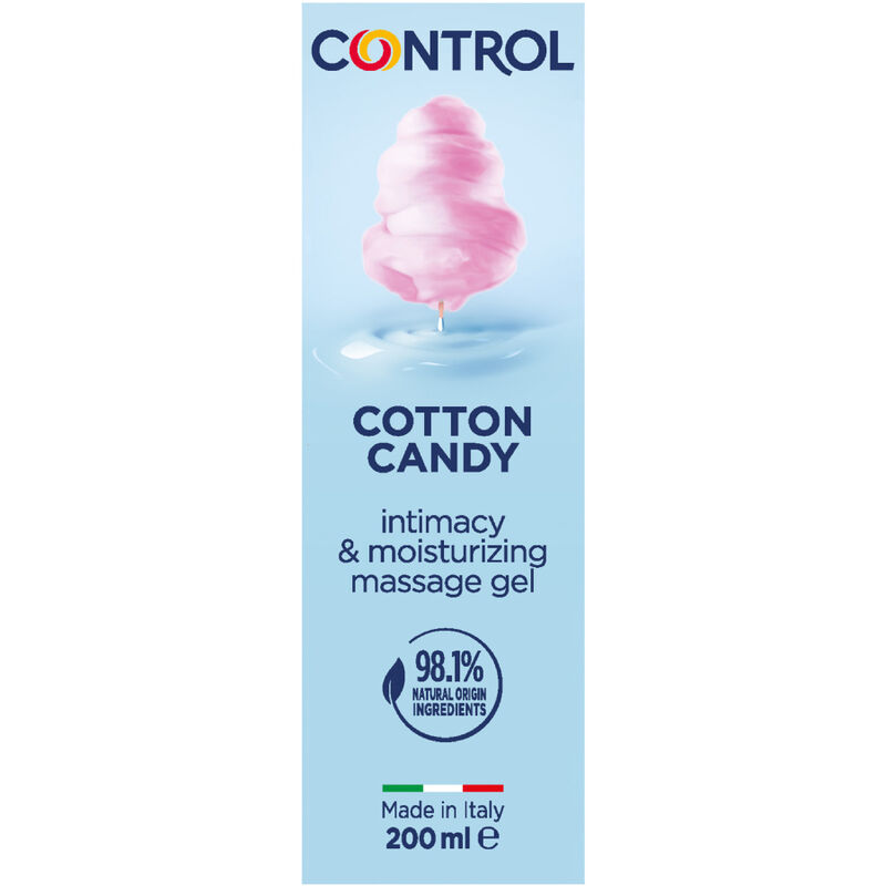 CONTROL – COTTON CANDY MASSAGE GEL 3 IN 1 200 ML