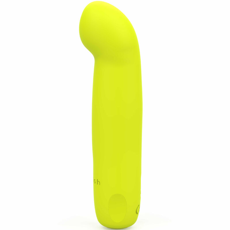 B SWISH – BCUTE CURVE INFINITE CLASSIC RECHARGEABLE SILICONE VIBRATOR YELLOW