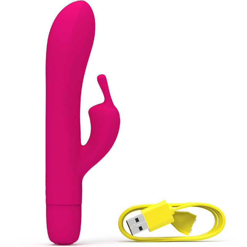 B SWISH – BWILD BUNNY INFINITE CLASSIC RECHARGEABLE VIBRATOR PINK SILICONE