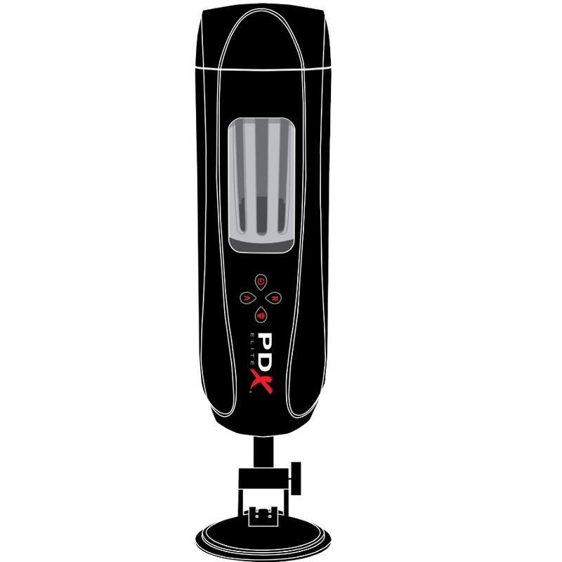 PDX ELITE – STROKER ULTIMATE MILKER 2 ROTATING  VIBRATOR