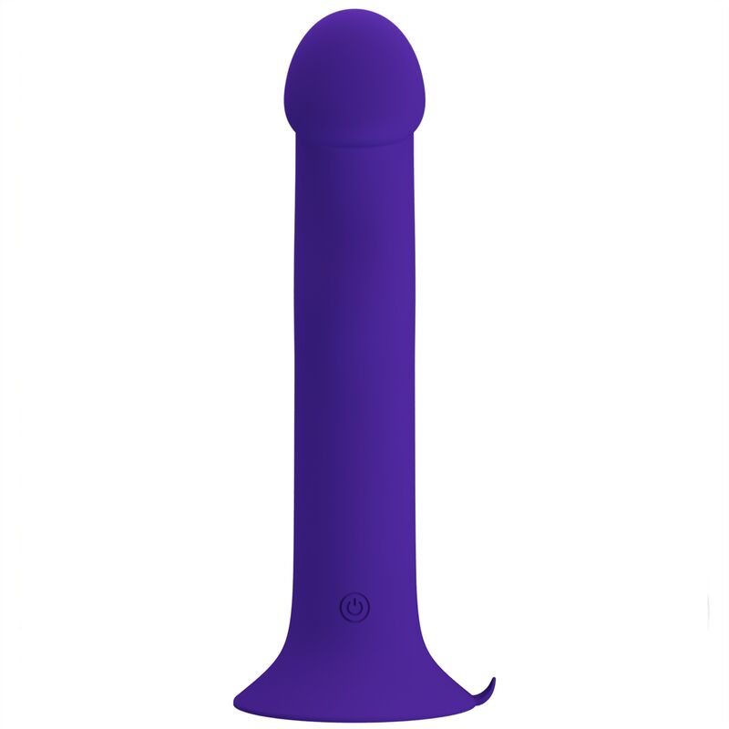 PRETTY LOVE – MURRAY YOUTH VIBRATING DILDO  RECHARGEABLE VIOLET