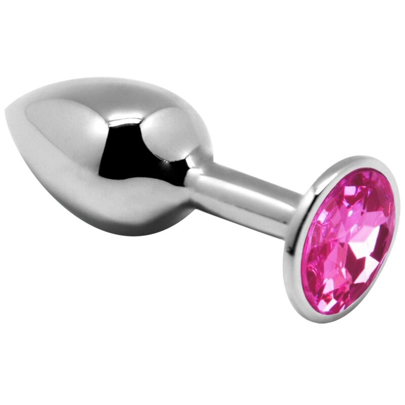 ALIVE – ANAL PLEASURE MINI PLUG METAL PINK SIZE L