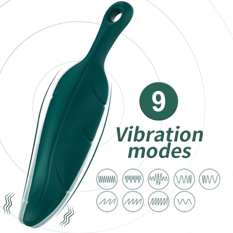 ARMONY – STIMULATOR  VIBRATOR LEAF GREEN