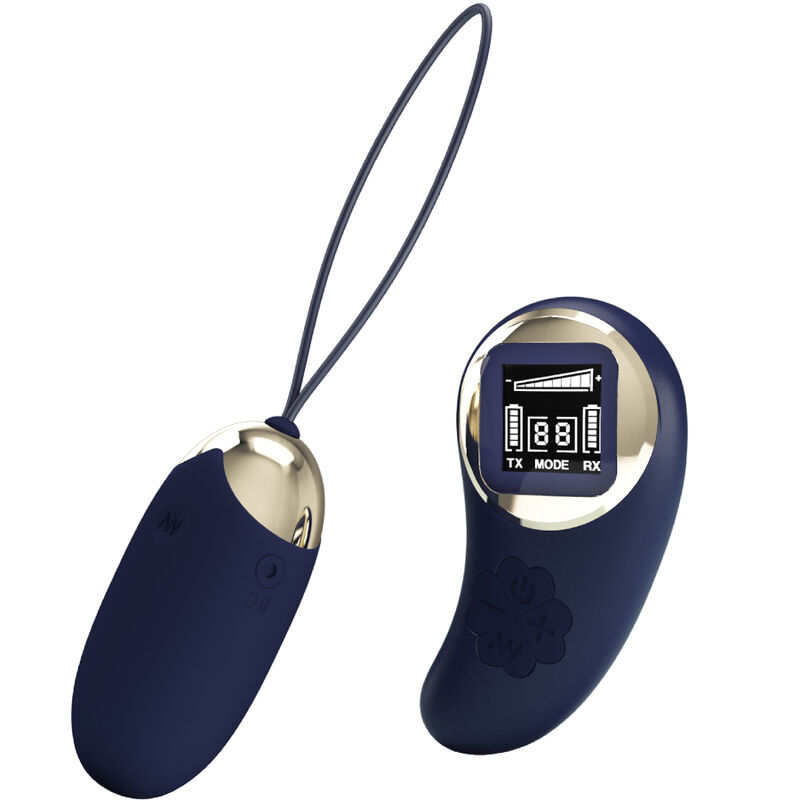 PRETTY LOVE – MINA VIBRATING EGG REMOTE CONTROL BLUE