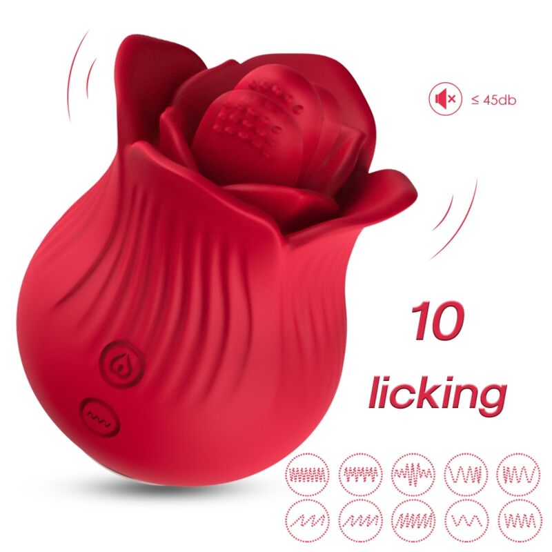 ARMONY – ROSE VIBRATOR  STIMULATOR RED