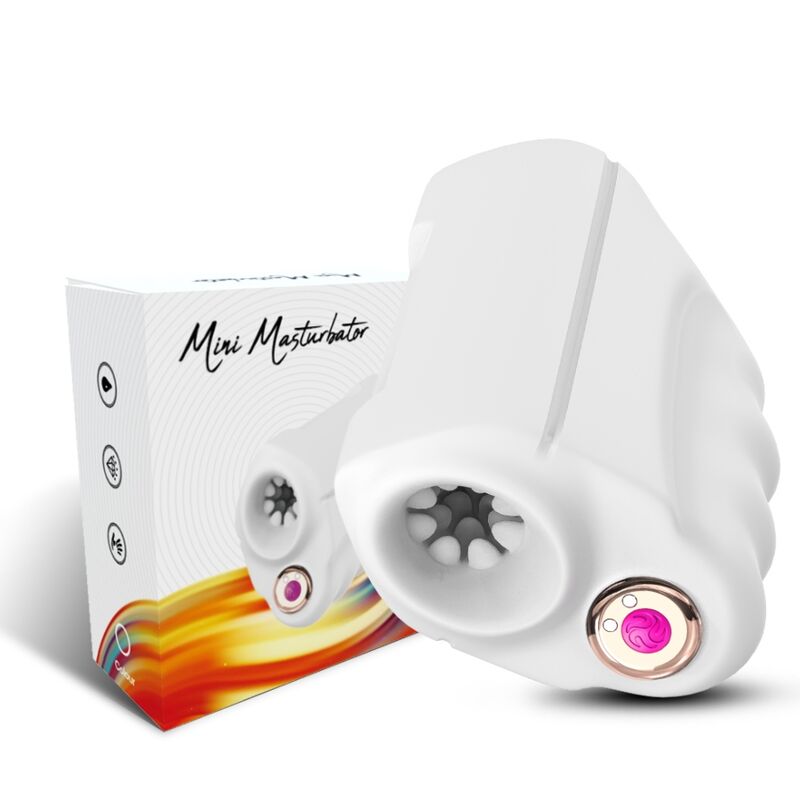 ARMONY – MASTER MASTURBATOR  VIBRATOR WHITE