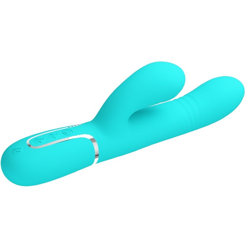 PRETTY LOVE – MULTIFUNCTION G-SPOT VIBRATOR AQUA GREEN