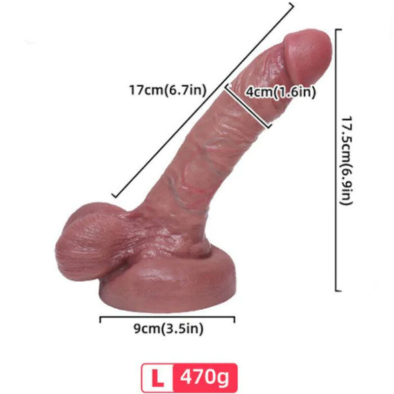 ARMONY – REALISTIC LIQUID SILICONE DILDO 17 CM