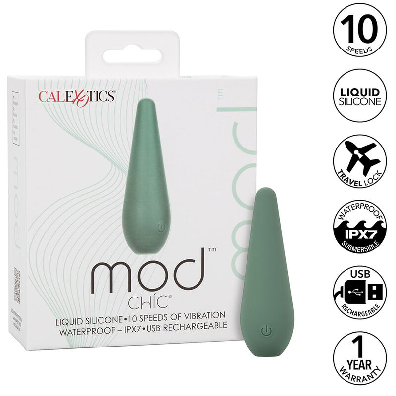 CALEXOTICS – MOD CHIC STIMULATOR GREEN