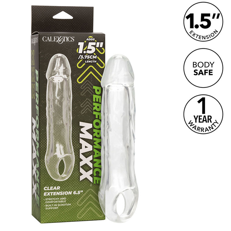 CALEXOTICS – PERFORMANCE MAXX CLEAR EXTENSION 6,5 TRANSPARENT