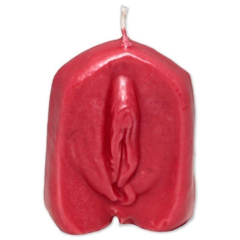 PRIDE – LARGE VAGINA CANDLE RED