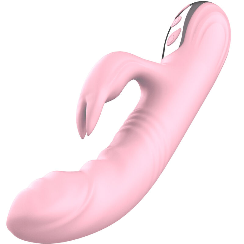 ARMONY – FULLY FINGER RABBIT VIBRATOR PINK HEAT EFFECT