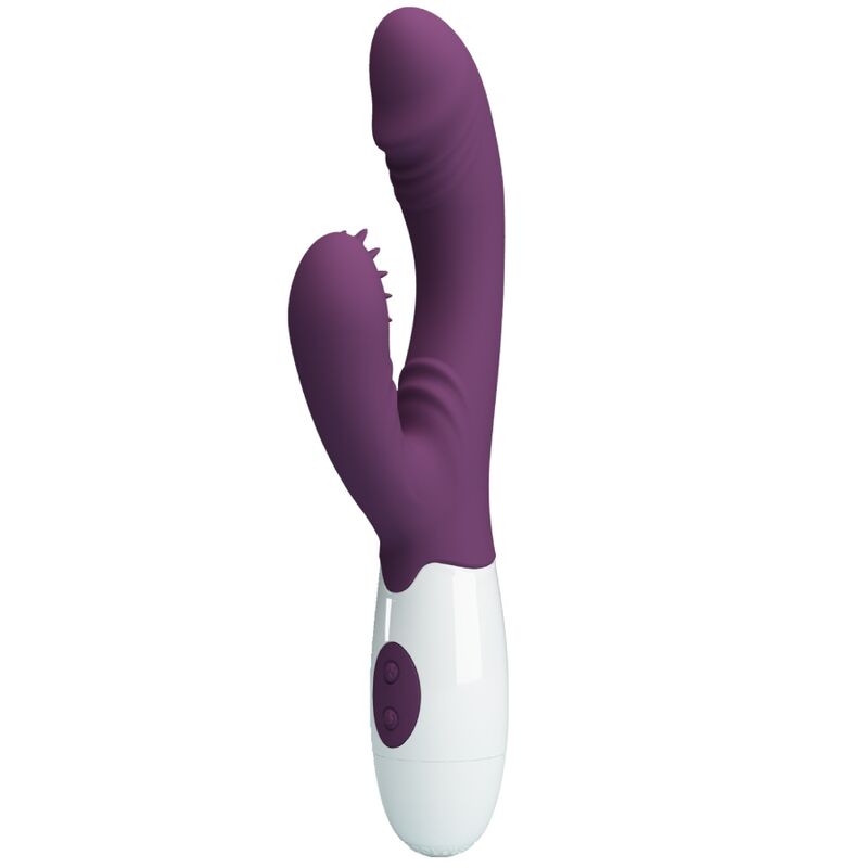 PRETTY LOVE – BUTTERFLY KISS RABBIT VIBRATOR  G-SPOT STIMULATOR PURPLE