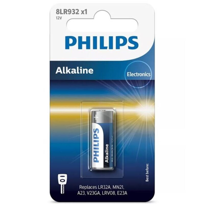 PHILIPS – ALKALINE BATTERY 12V LR23A MN21 8LR932 BLISTER*1