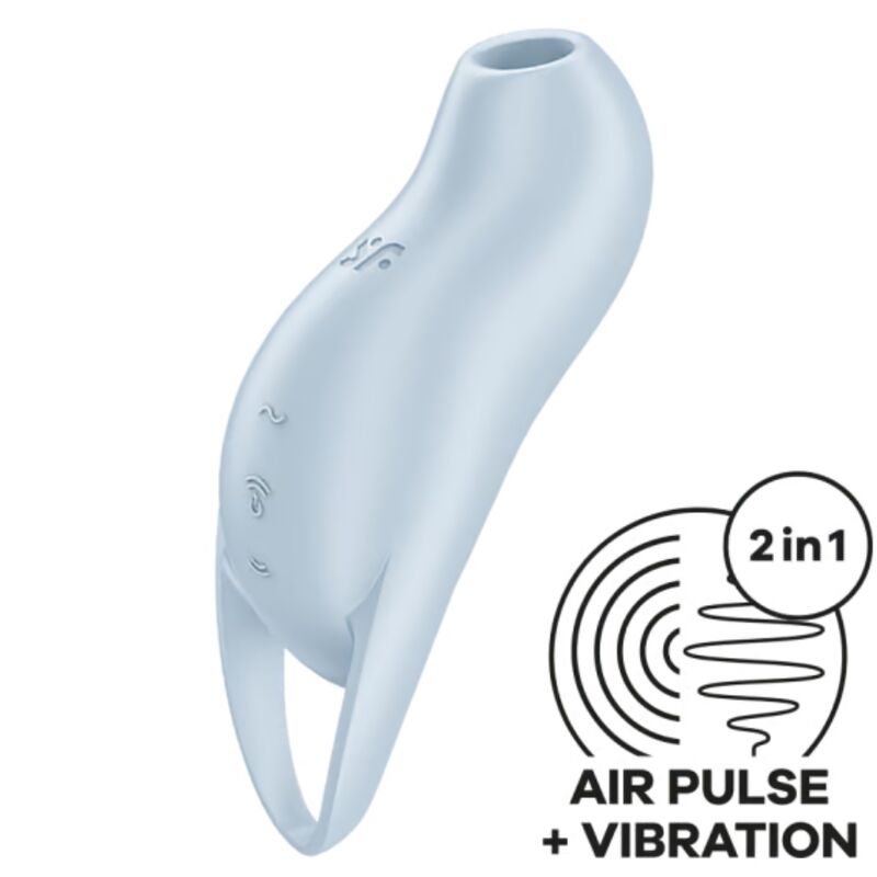 Private: SATISFYER – POCKET PRO 1 CLITORIS STIMULATOR LIGHT BLUE