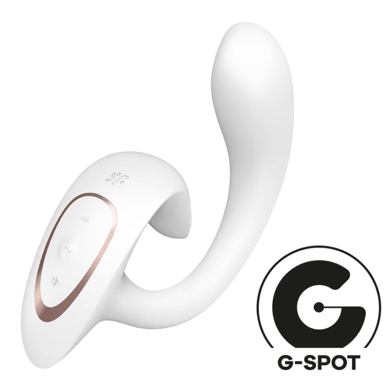 SATISFYER – G FOR GODDESS 1 RABBIT VIBRATOR WHITE