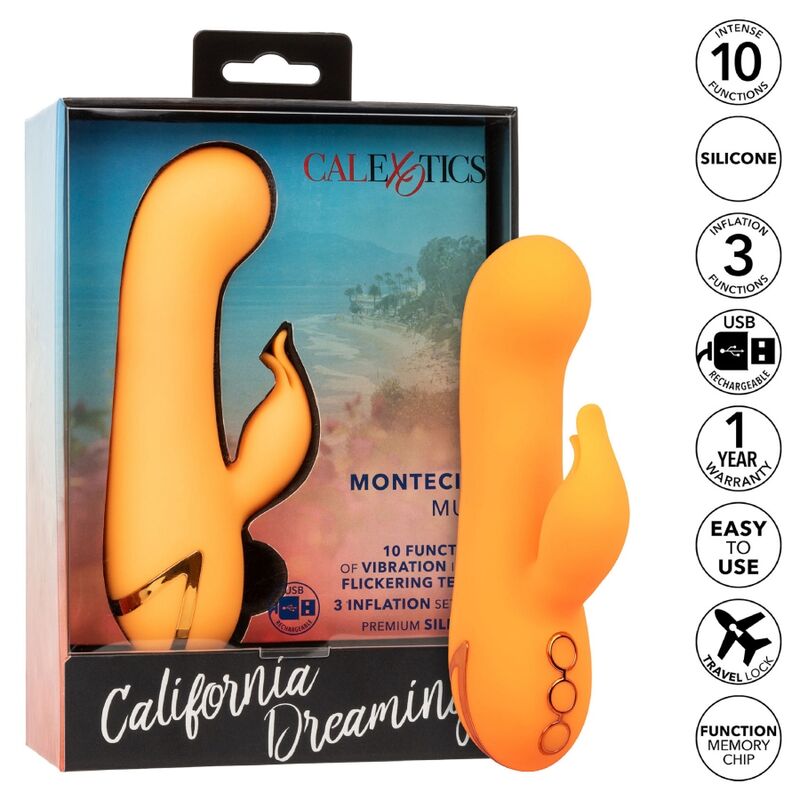 CALEXOTICS – MONTECITO MUSE VIBRATOR RABBIT ORANGE BY CALIFORNIA DREAMING