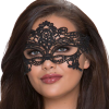 QUEEN LINGERIE – WIDE BLACK LACE MASK