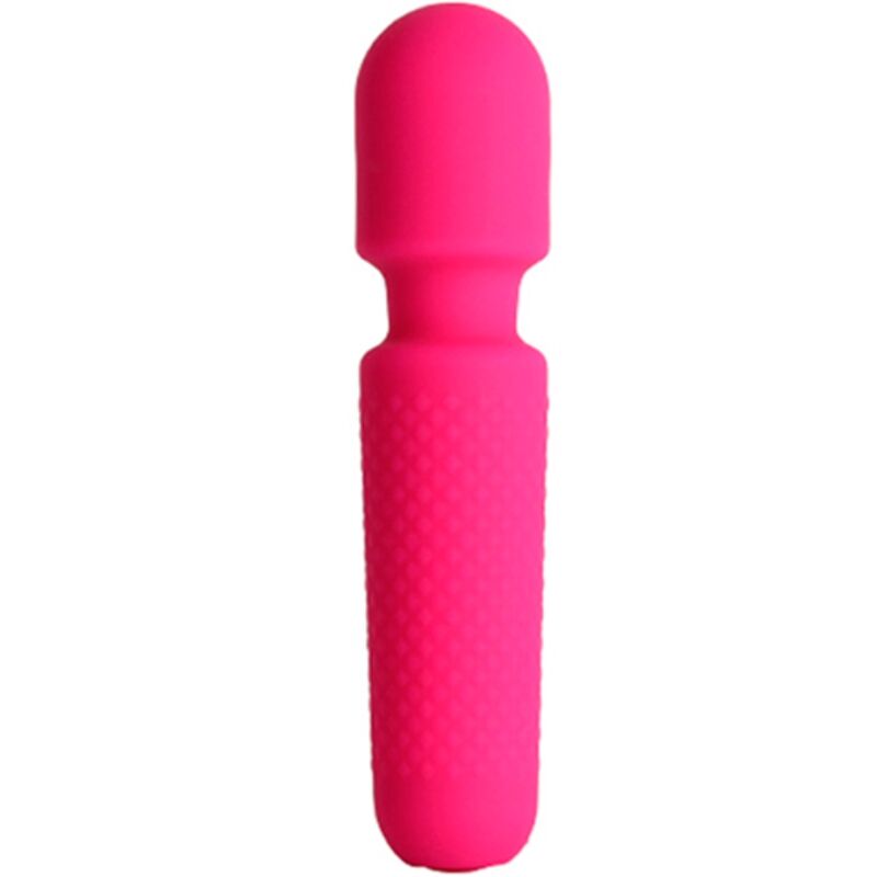 ARMONY – YOUR MAGIC MASSAGER  VIBRATOR RECHARGEABLE 10 VIBRATIONS WAND DOTS PINK