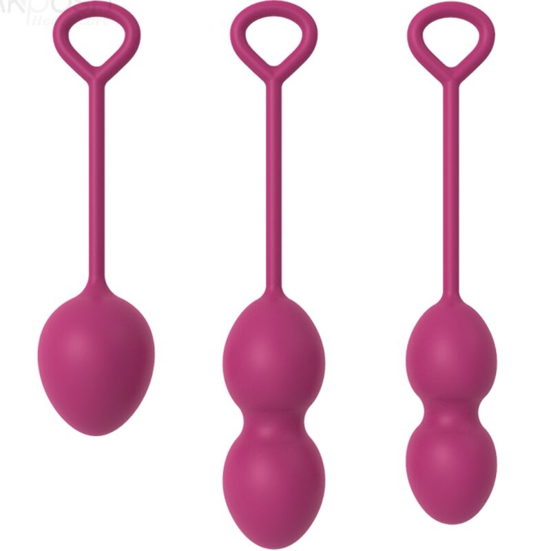 ARMONY – ANABIOSIS VAGINAL DUMBBELL 3 LEVELS BURGUNDY