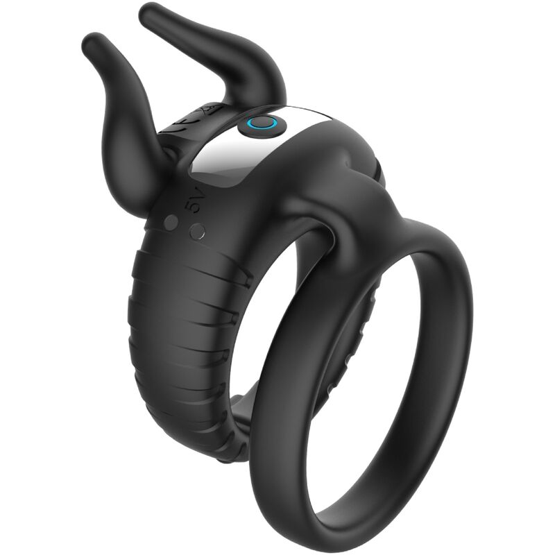 ARMONY – BULL’S PASION RING VIBRATOR 10 SPEEDS BLACK