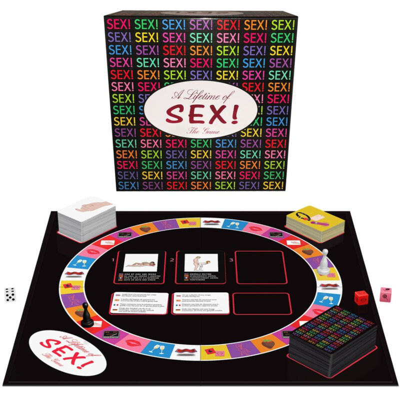 KHEPER GAMES – A LIFETIME OF SEX BOARD GAME