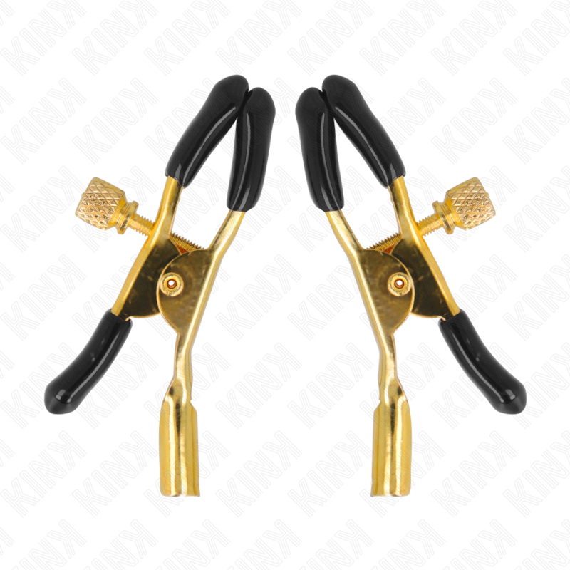 KINK – GOLD NIPPLE CLAMPS 6 CM