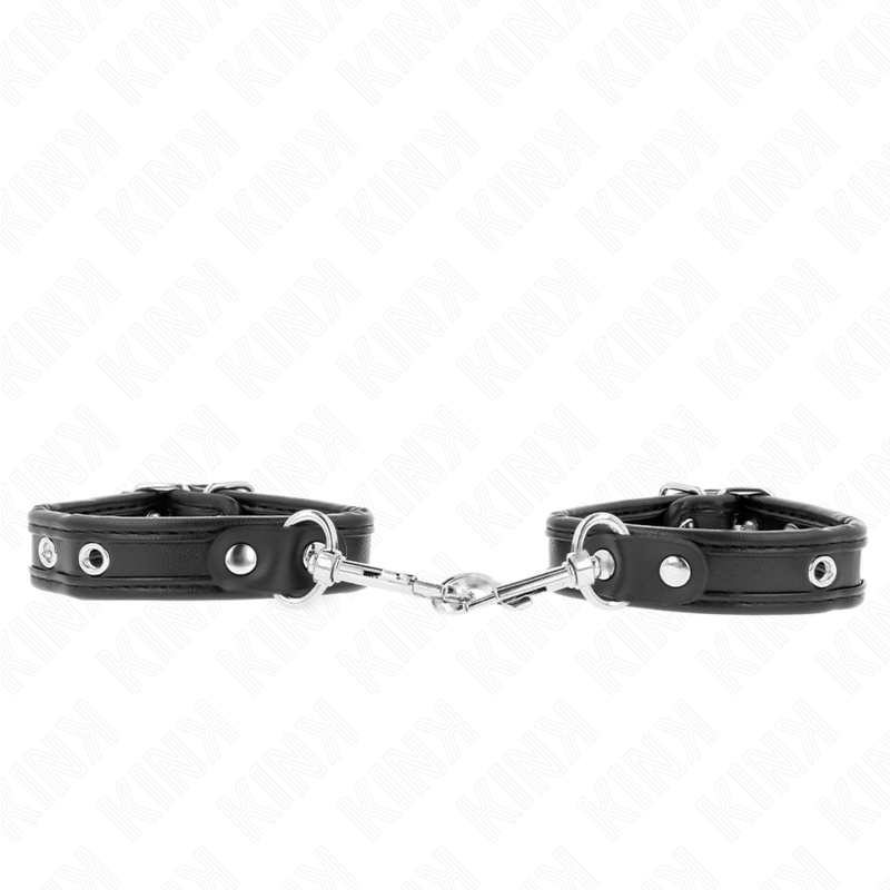 KINK – MINI BLACK WRISTBANDS WITH STUDS ADJUSTABLE 16-22 CM X 2 CM